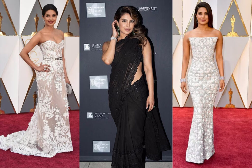 Priyanka Chopra's stunning saree gown at the Oscars